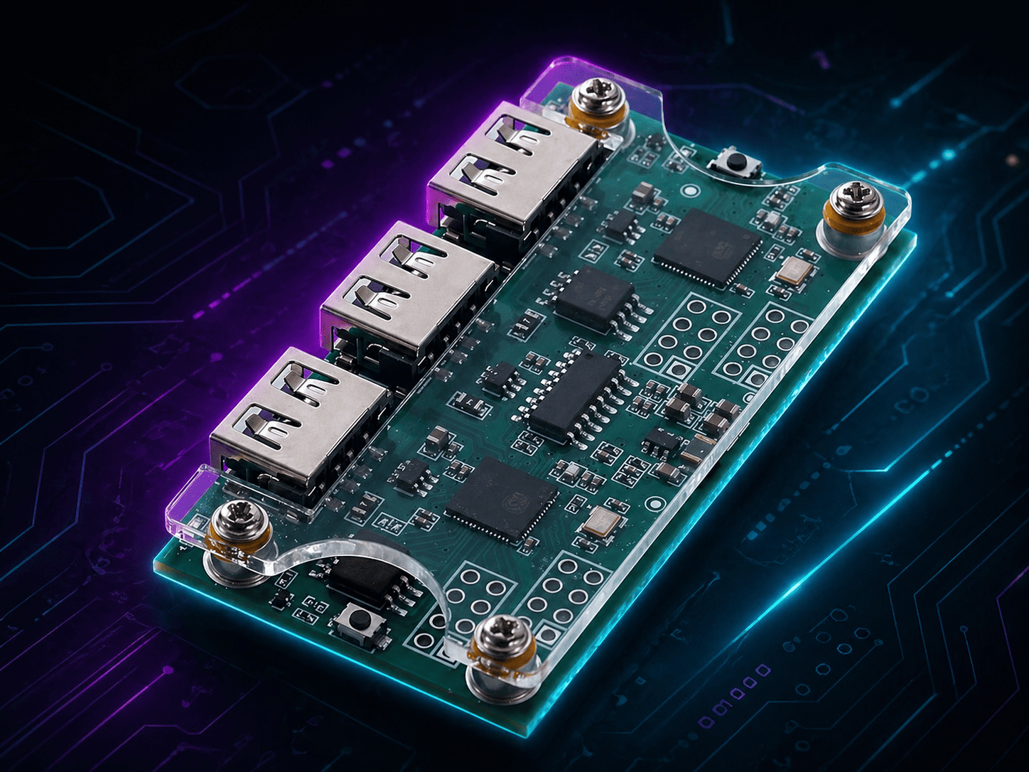 MAKCU USB passthrough device